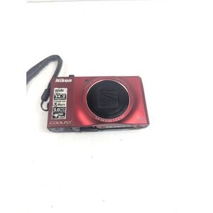 Nikon COOLPIX S8000 14.2MP Digital Camera  Red READ